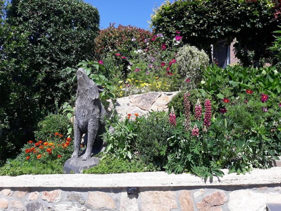 Studio Au jardin fleuri Verviers Exterior foto